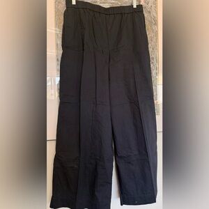 Dark Navy Blue COS Wide Leg Pants
